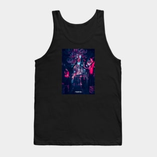 Tokyo Street Neon Synthwave Tank Top